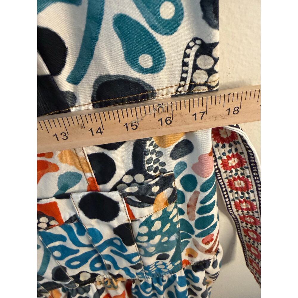 FARM RIO Mushroom Forest Canvas Dress M - Picture 14 of 14